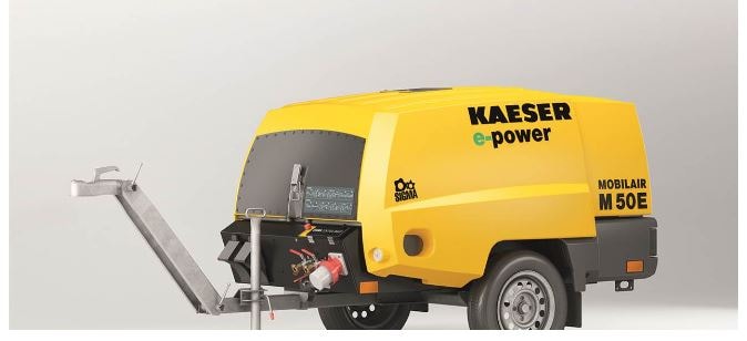 Compresoare de Aer M 50 E- Electric sasiu fara sistem de franare